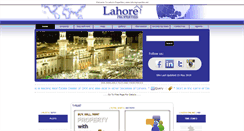 Desktop Screenshot of lahoreproperties.net